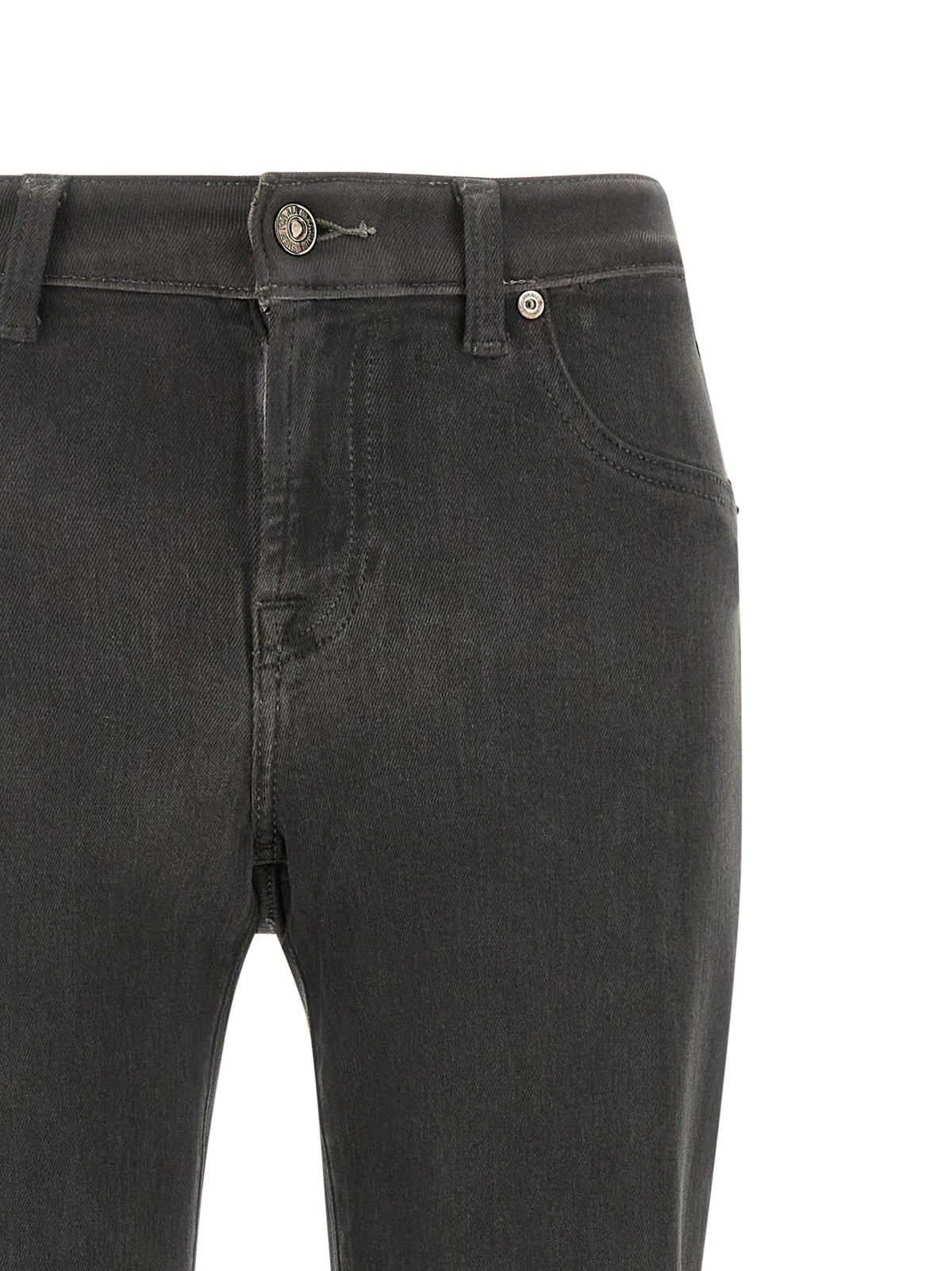 7 For All Mankind Straigth Calie Jeans Grey, view 3