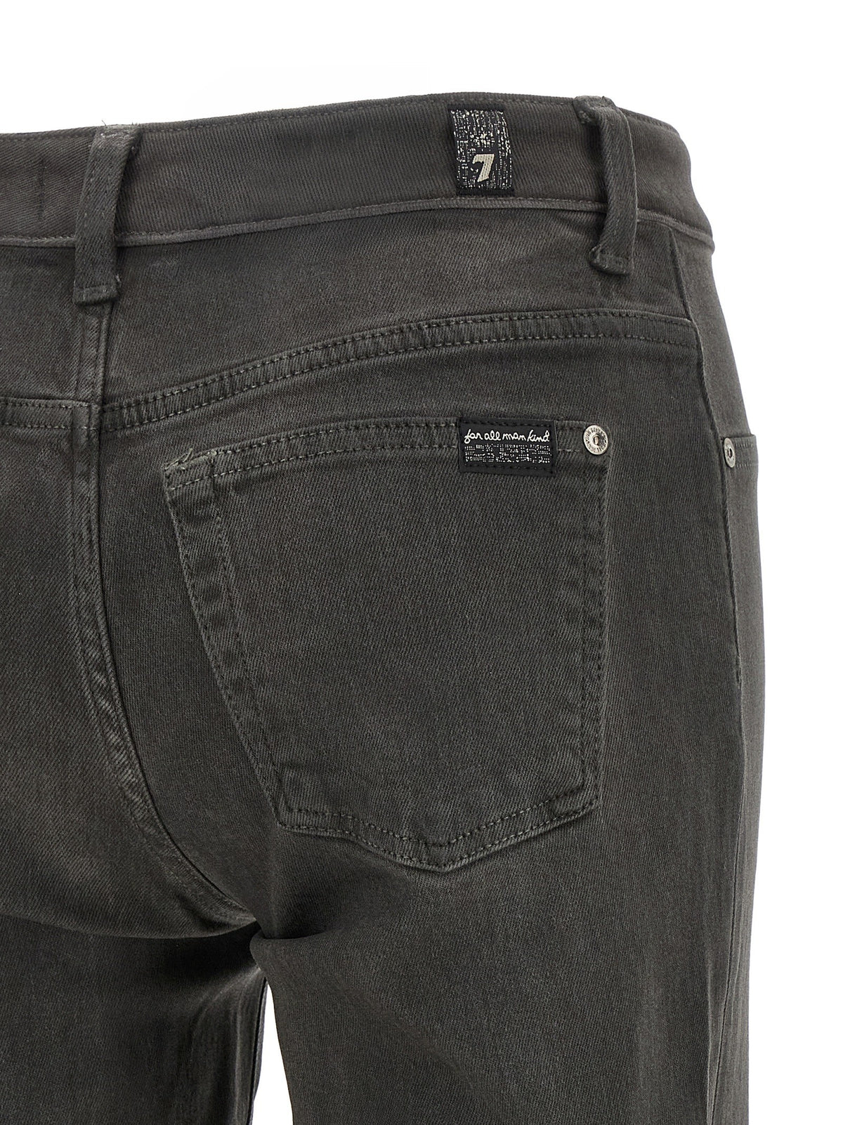 7 For All Mankind Straigth Calie Jeans Grey, view 4