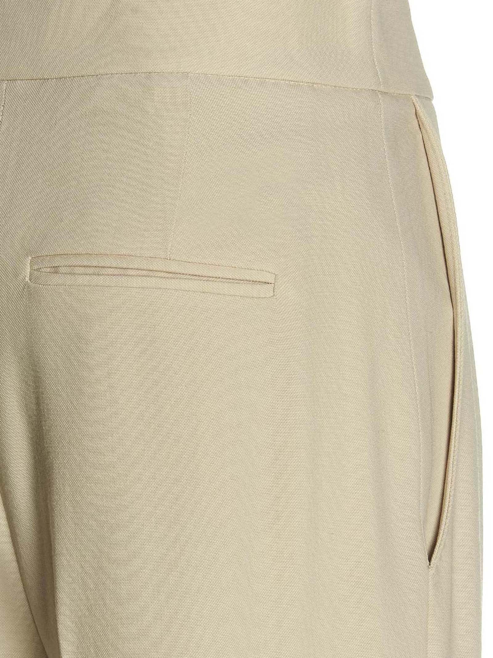 Khaite Strannly Pants Yellow