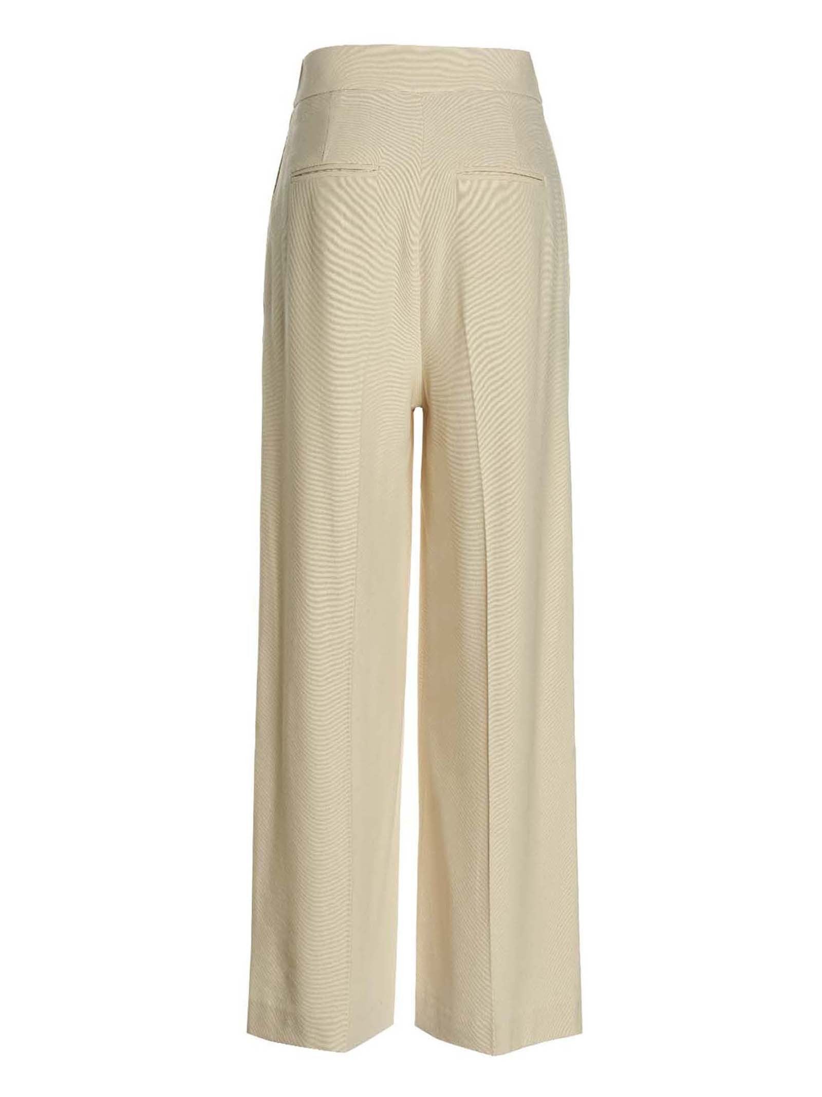 Khaite Strannly Pants Yellow