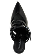 Alexander McQueen Strap Mules Black, view 4