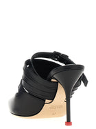 Alexander McQueen Strap Mules Black, view 3