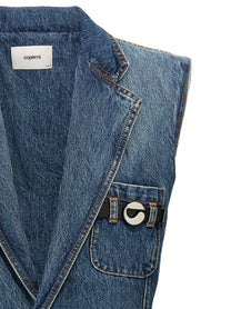 Coperni Strap Vest Blue