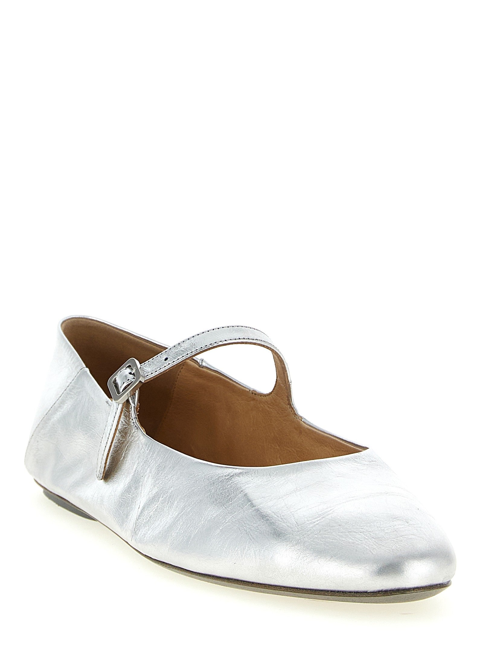 Marsell Strascico Ballet Flats Silver