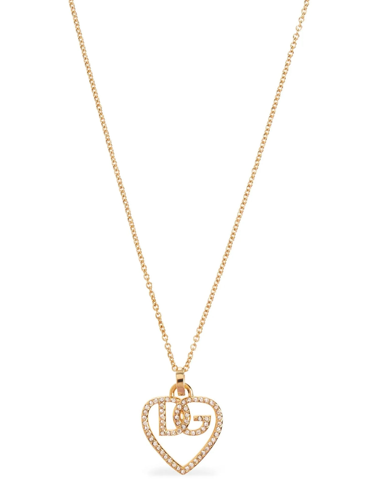 Dolce &amp; Gabbana Strass Necklace Gold