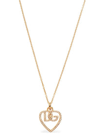 Dolce &amp; Gabbana Strass Necklace Gold