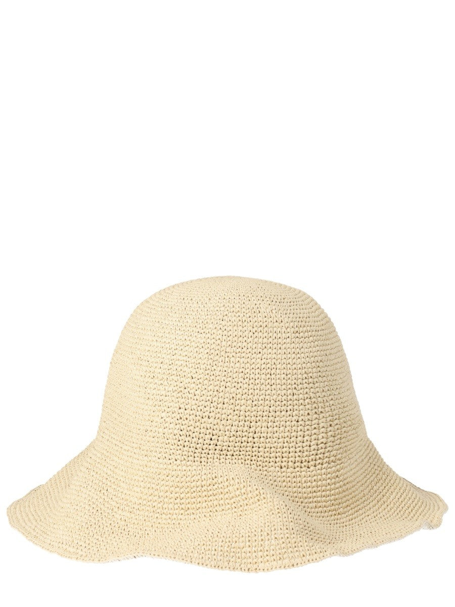 Ruslan Baginskiy Women's Straw Hat Beige