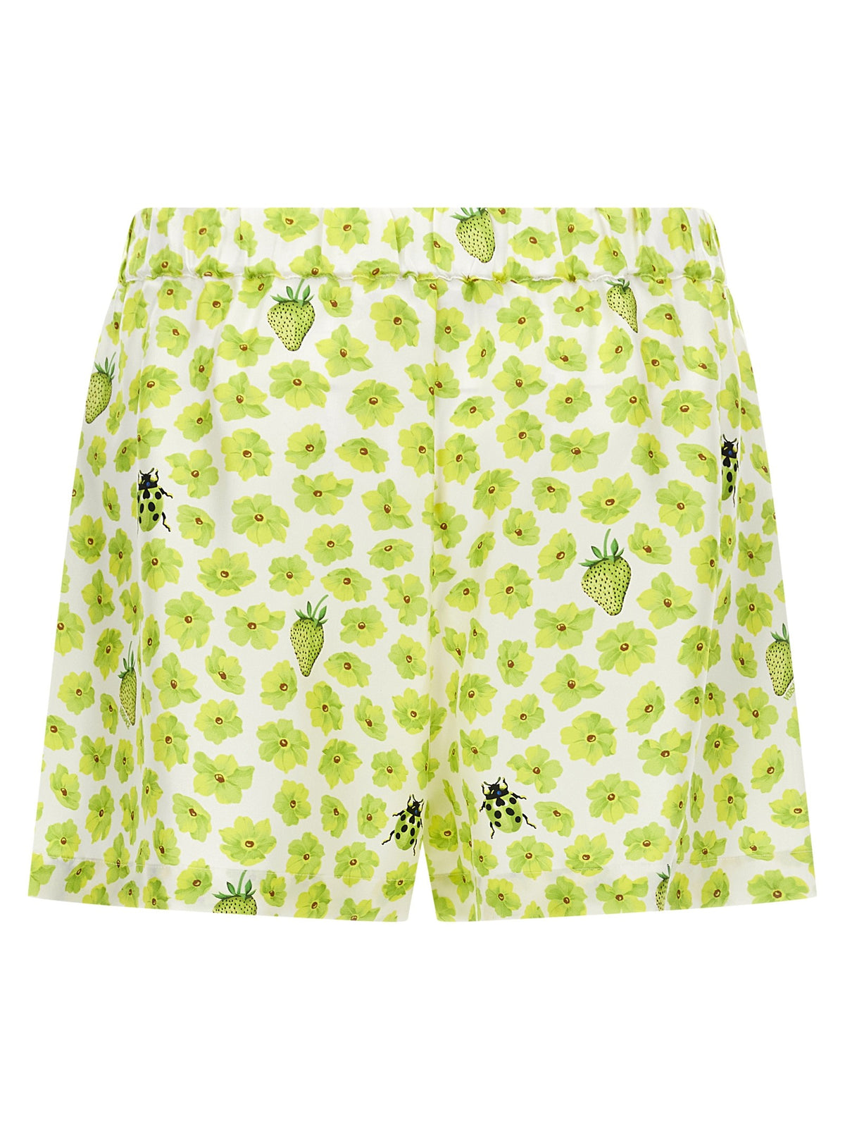 Versace Strawberry Garden Shorts Gold, view 2
