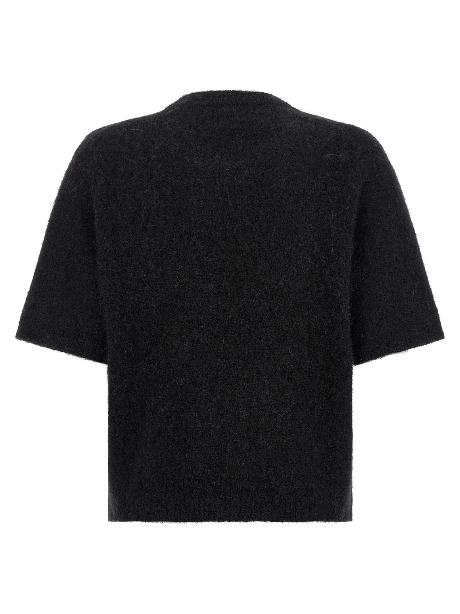 Ganni Strawberry Sweater Black