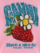 Ganni Strawberry Vest Blue, view 4