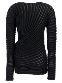 Issey Miyake Stream Top Black