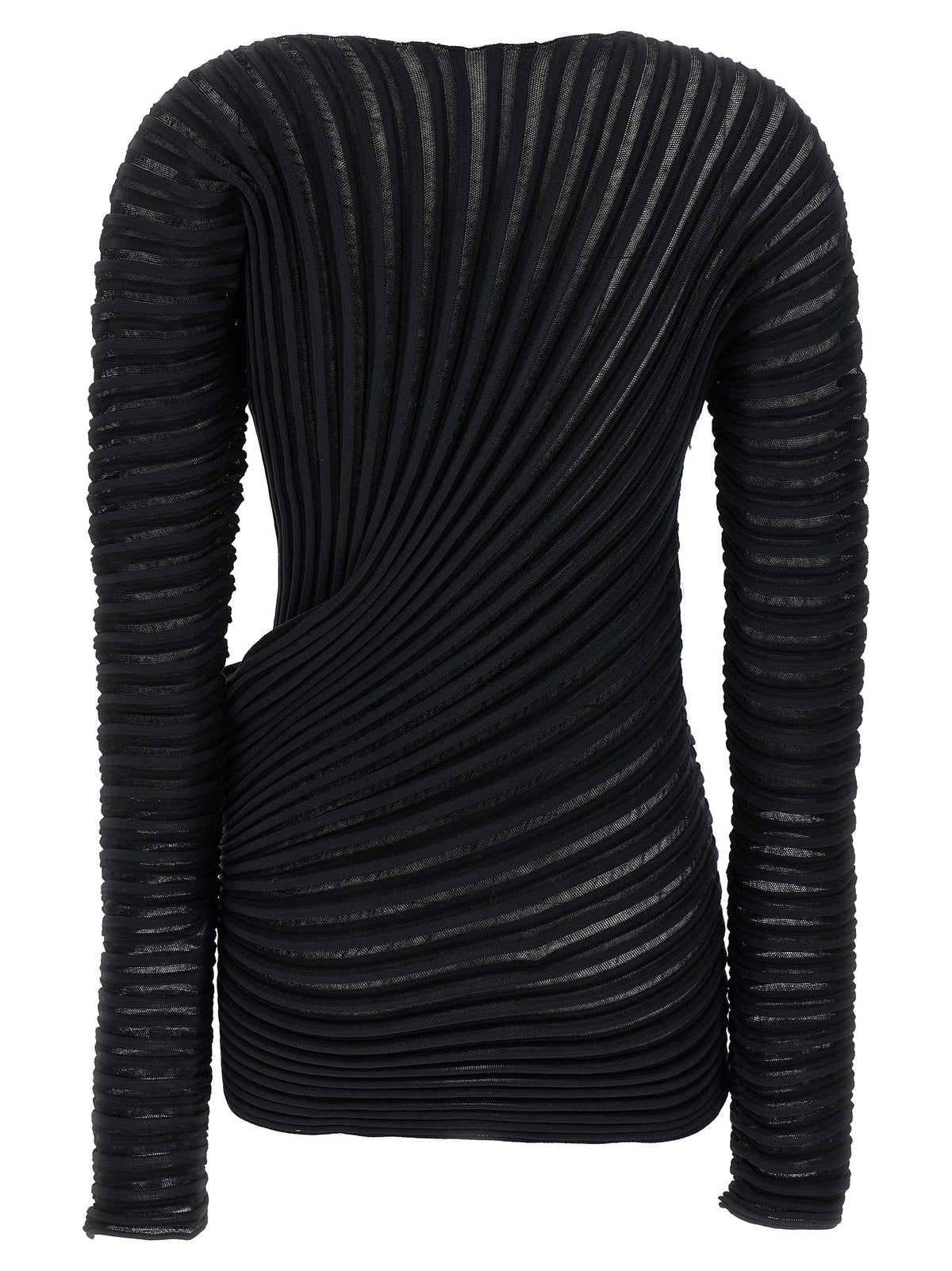ISSEY MIYAKE Stream Top Black, view 2