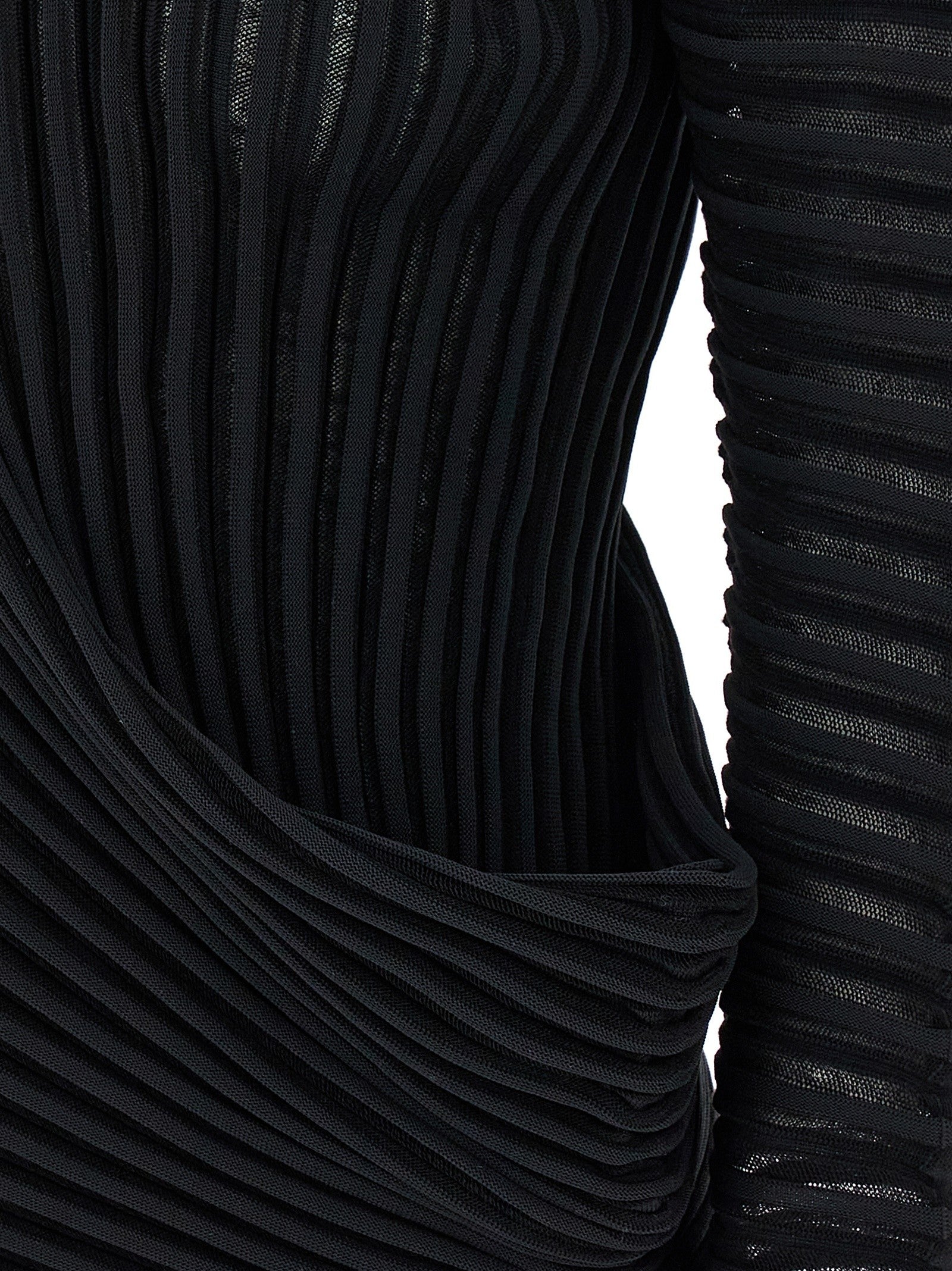 Issey Miyake Stream Top Black