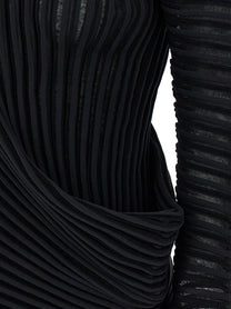 Issey Miyake Stream Top Black