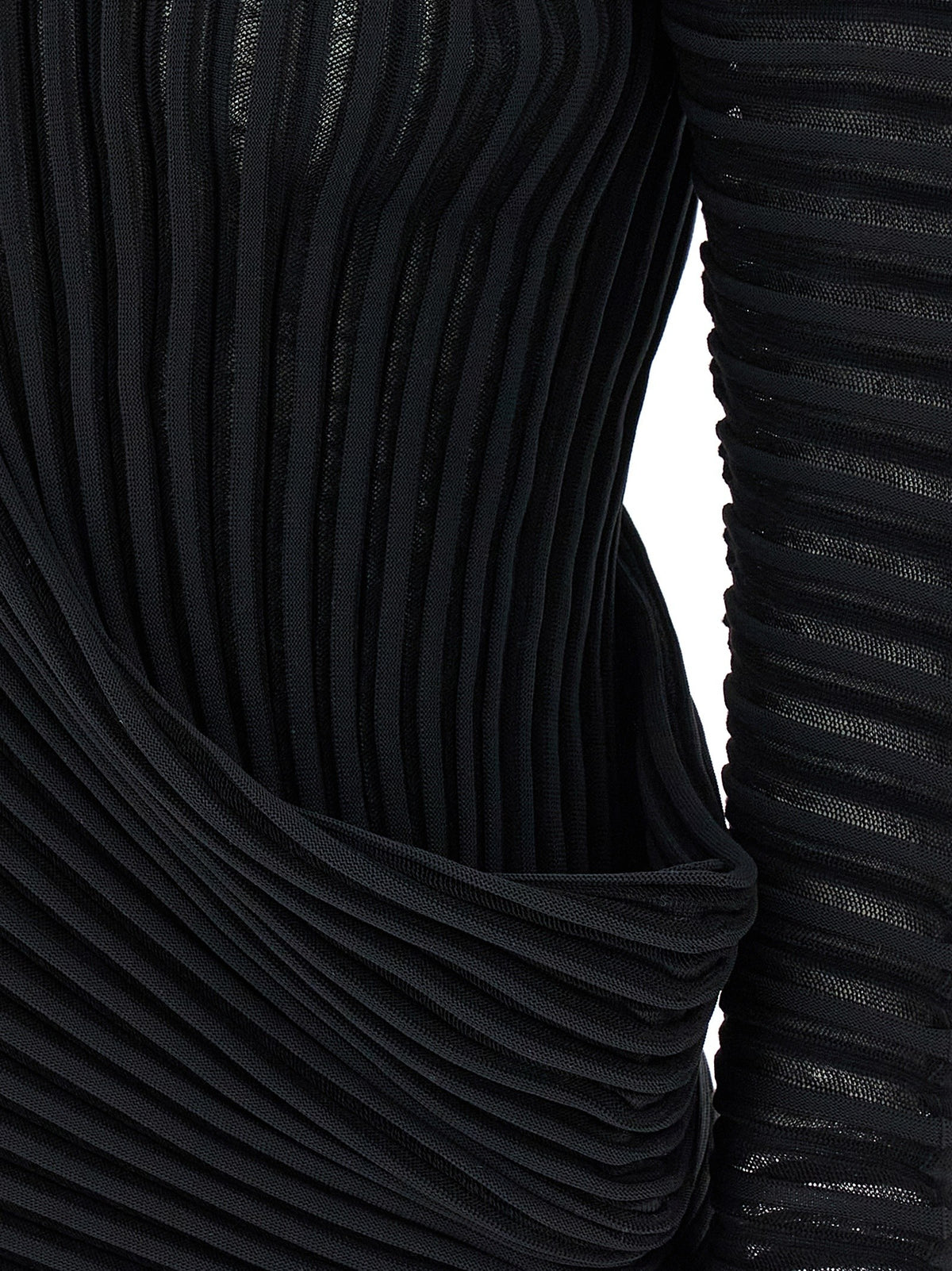 ISSEY MIYAKE Stream Top Black, view 4