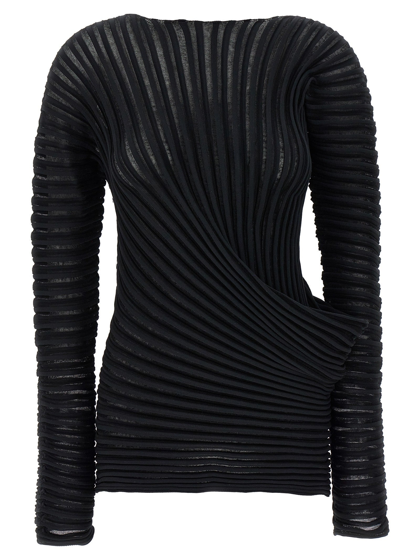 Issey Miyake Stream Top Black