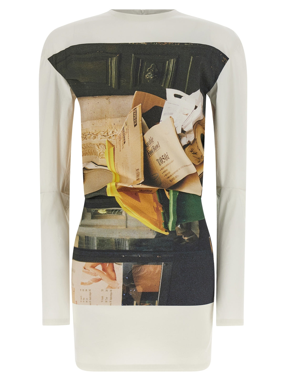 ISSEY MIYAKE Street View Blouse White
