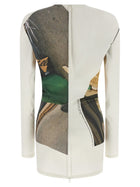 ISSEY MIYAKE Street View Blouse White, view 2