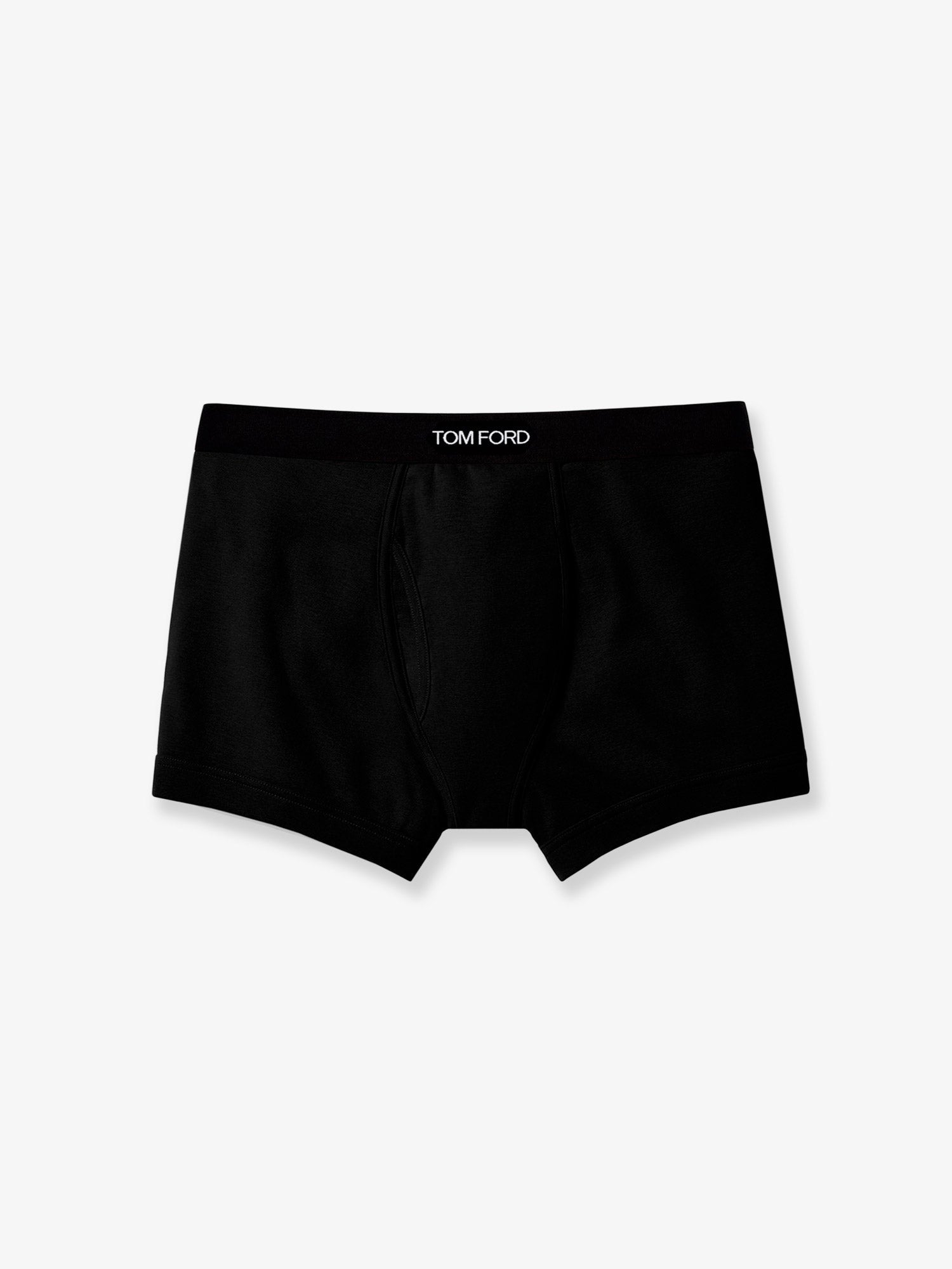 Tom Ford Men's Stretch Cotton Boxer Briefs Black