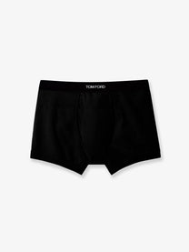 Tom Ford Men's Stretch Cotton Boxer Briefs Black
