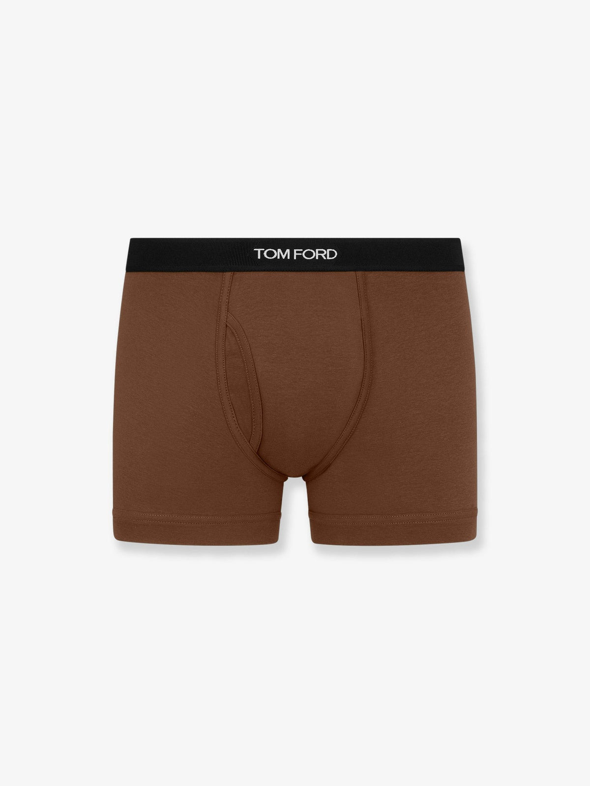 Tom Ford Men's Stretch Cotton Boxer Briefs Beige