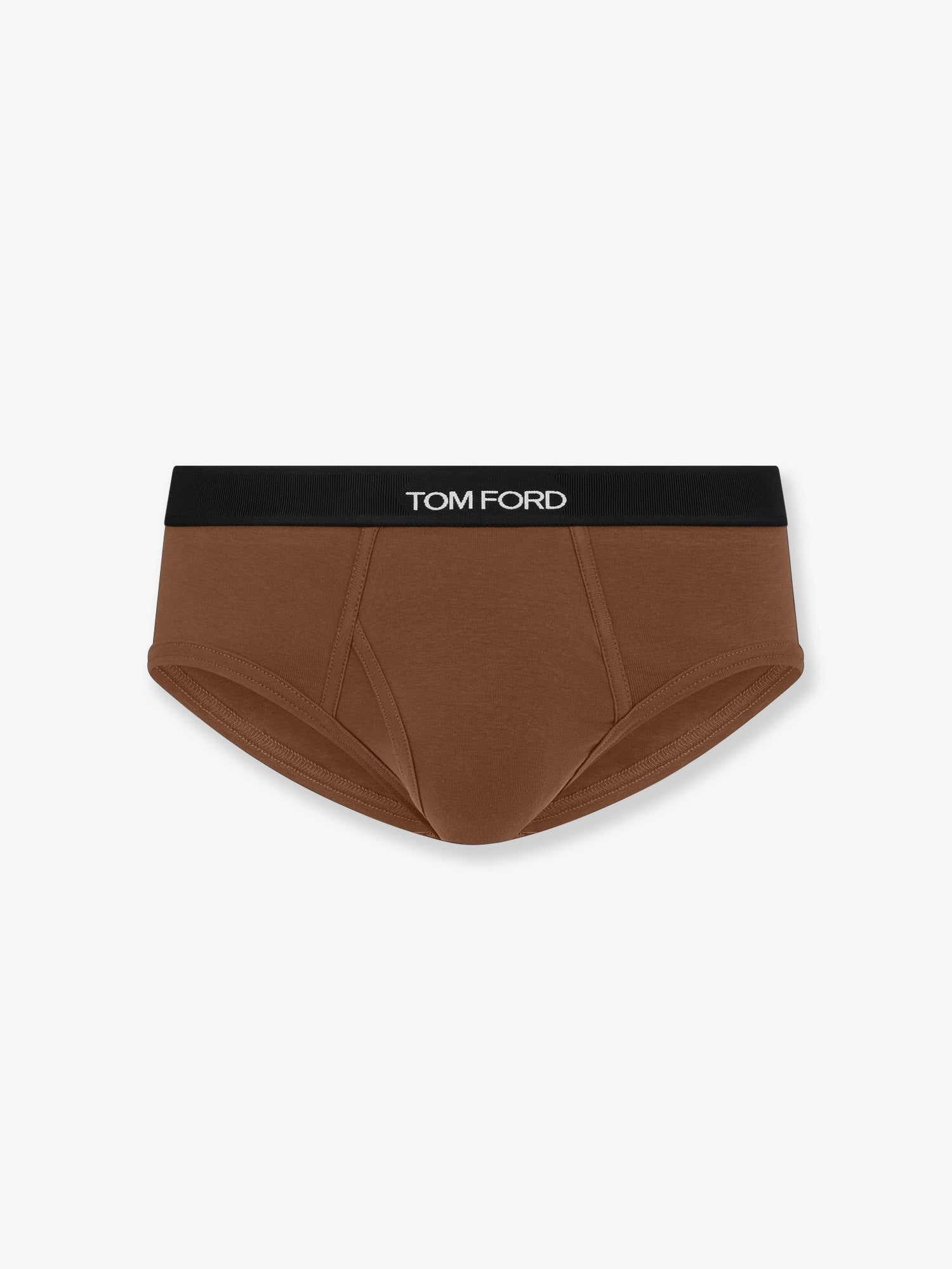 Tom Ford Men's Stretch Cotton Brief Beige