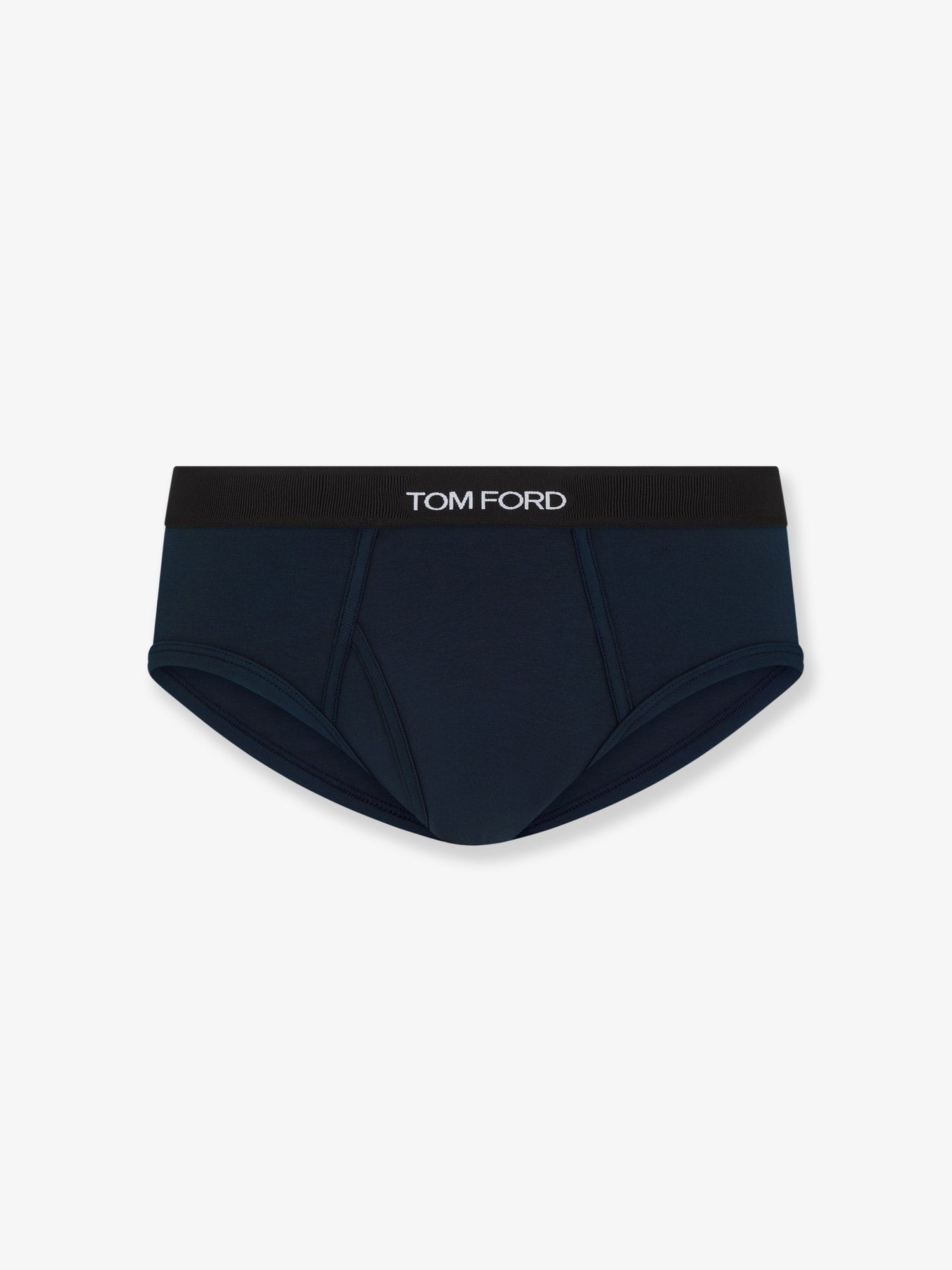 Tom Ford Men's Stretch Cotton Brief Blue