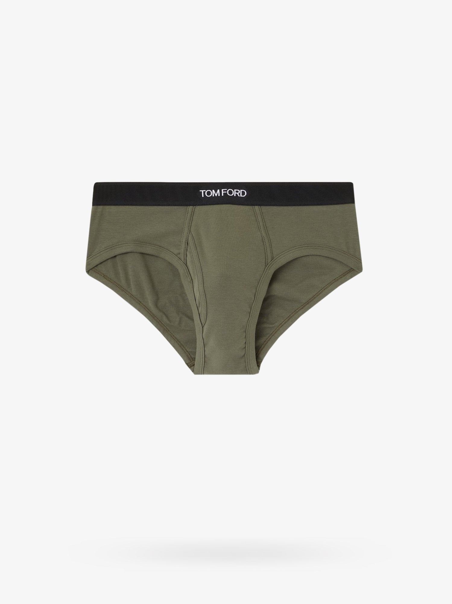 Tom Ford Men's Stretch Cotton Brief Green
