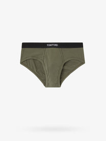 Tom Ford Men's Stretch Cotton Brief Green