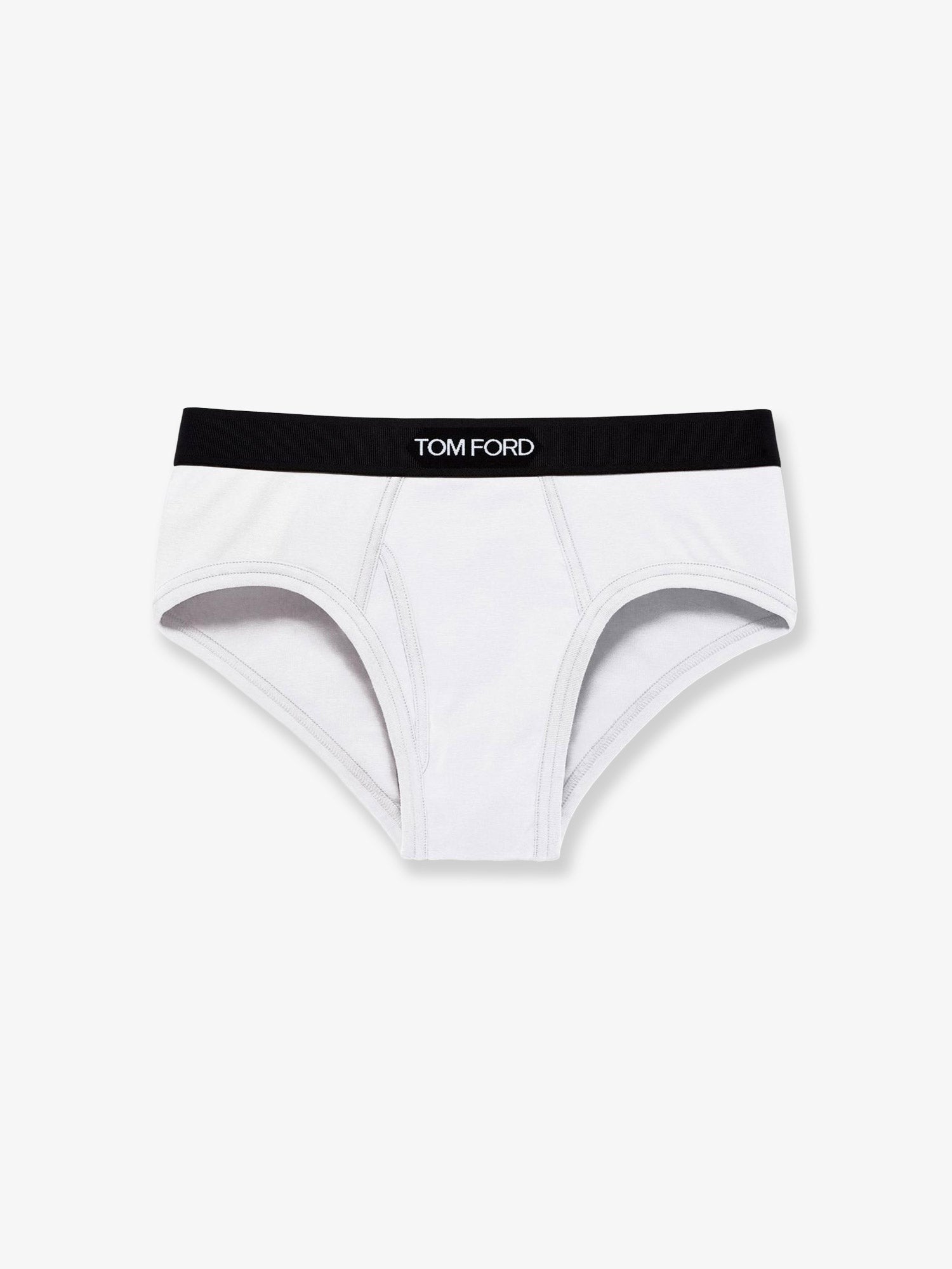 Tom Ford Men's Stretch Cotton Briefs White