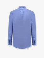 Polo Ralph Lauren Men's Stretch Cotton Shirt Blue, view 2
