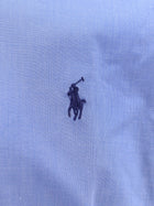 Polo Ralph Lauren Men's Stretch Cotton Shirt Blue, view 3