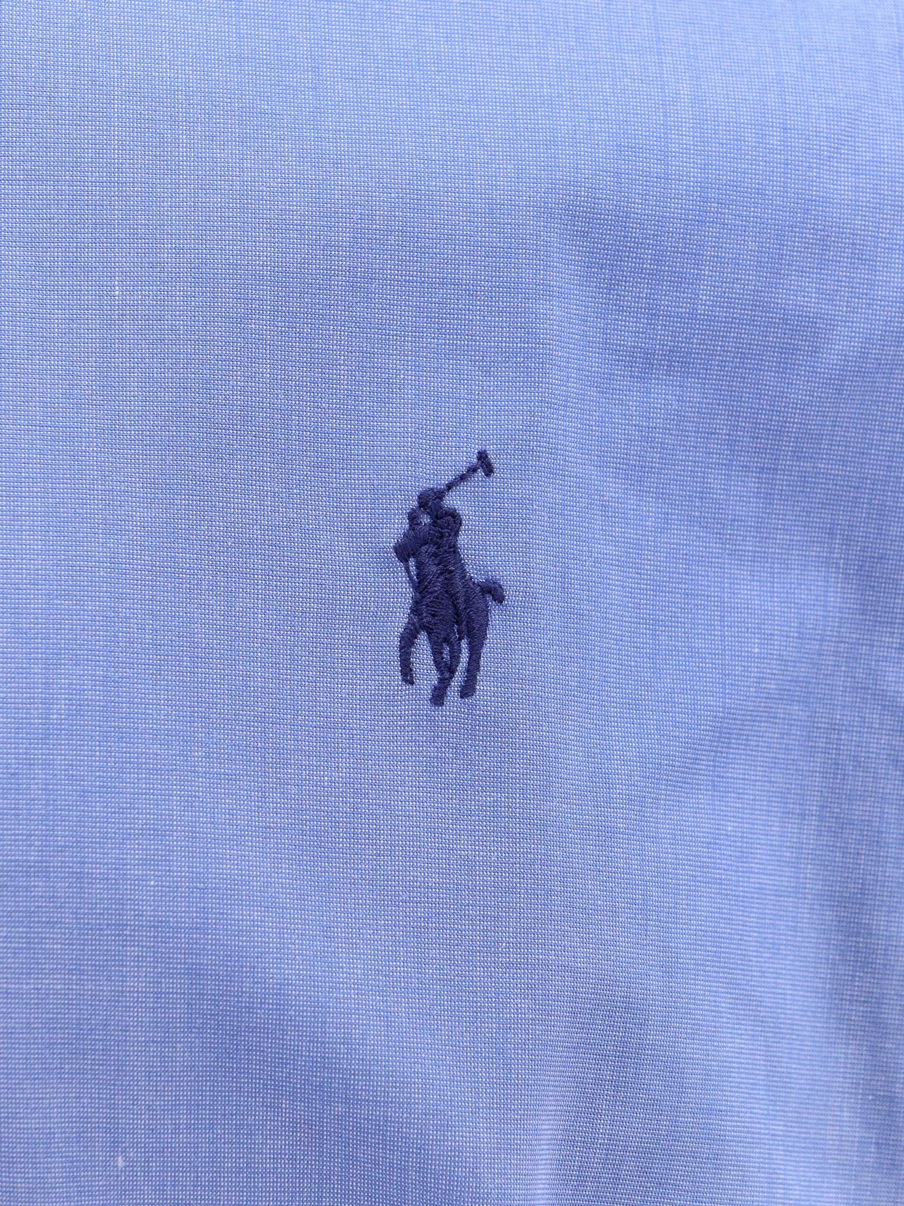Polo Ralph Lauren Men's Stretch Cotton Shirt Blue