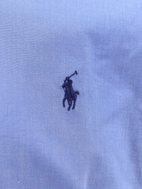 Polo Ralph Lauren Men's Stretch Cotton Shirt Blue