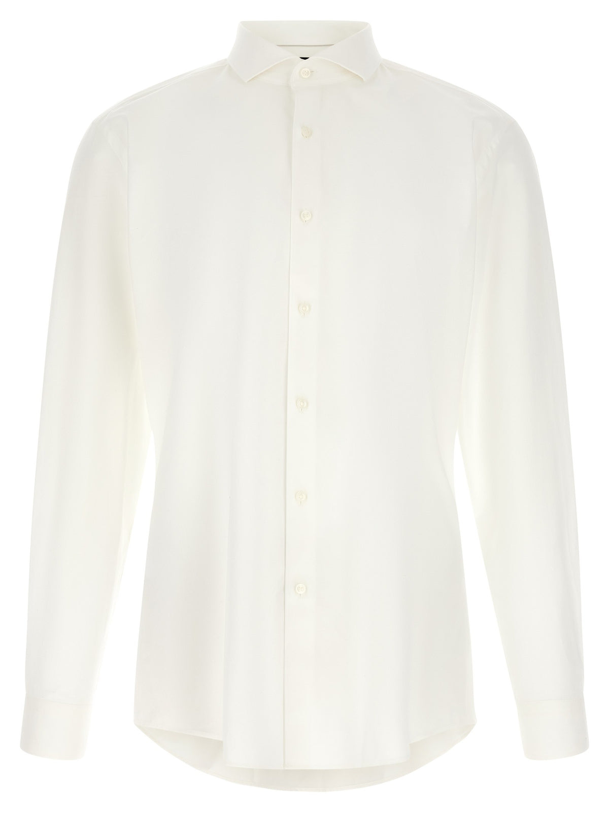 HUGO BOSS Stretch Cotton Shirt White