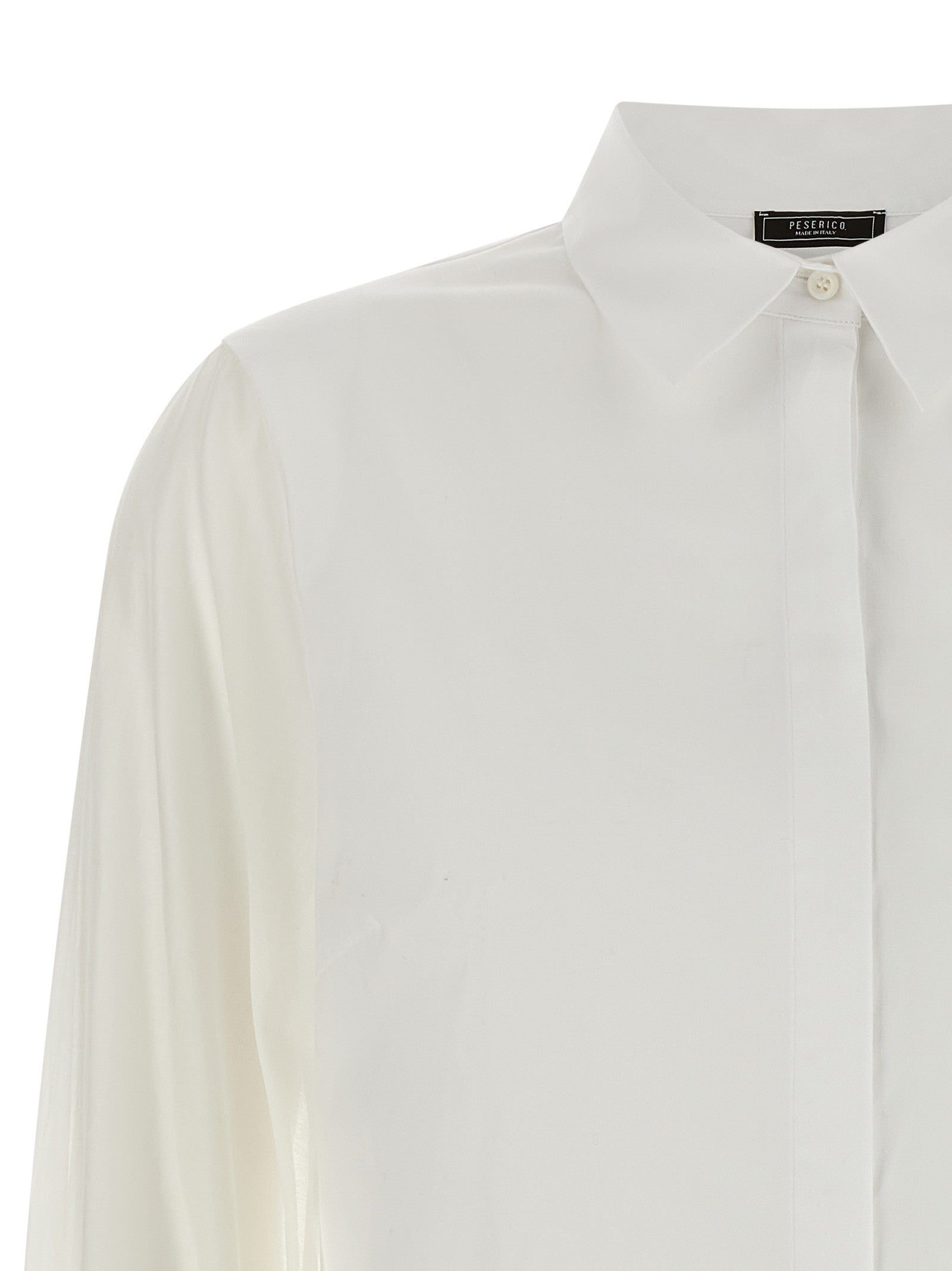 Peserico Stretch Cotton Shirt White