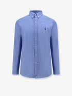 Polo Ralph Lauren Men's Stretch Cotton Shirt Blue
