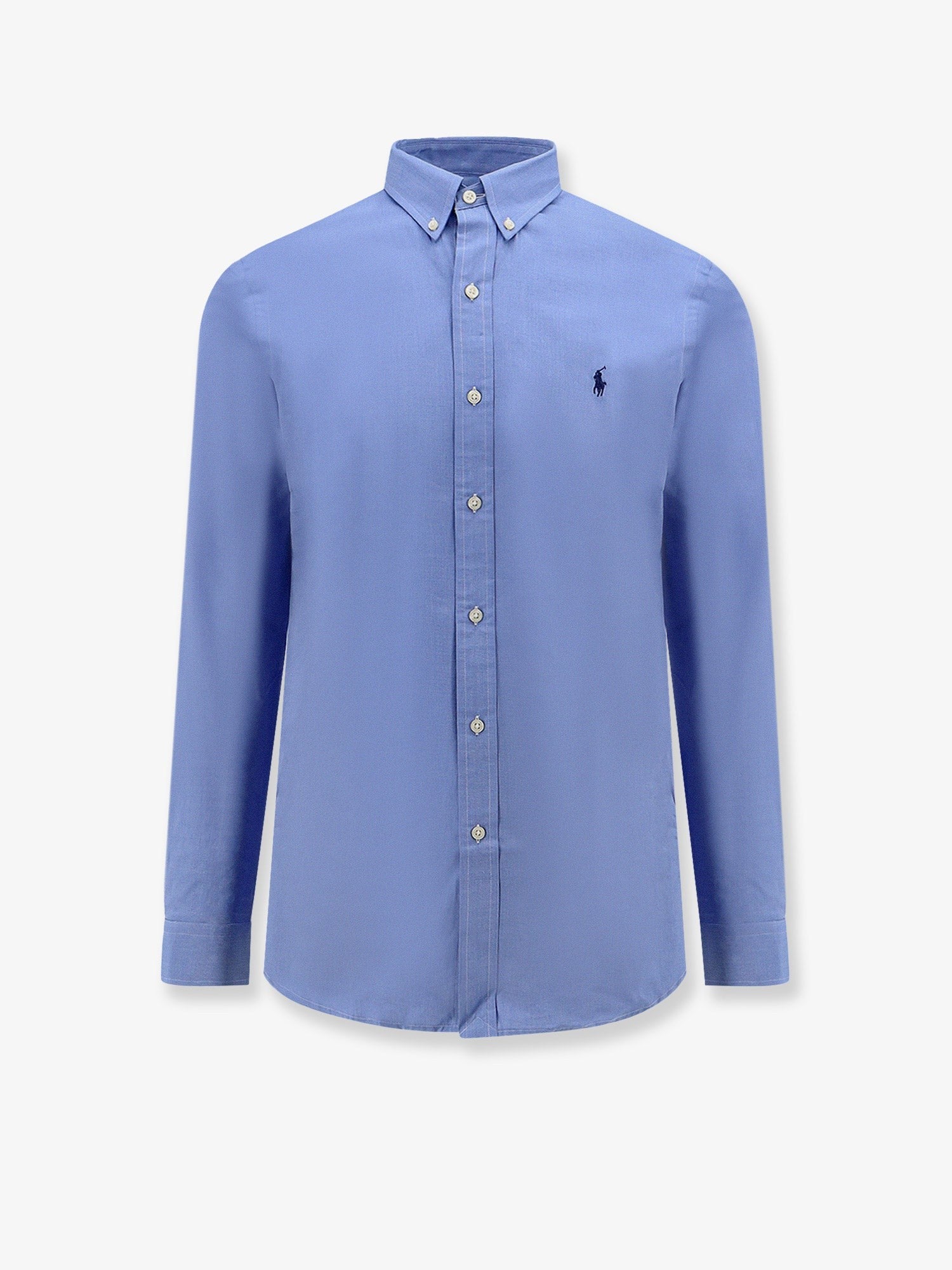 Polo Ralph Lauren Men's Stretch Cotton Shirt Blue