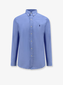 Polo Ralph Lauren Men's Stretch Cotton Shirt Blue