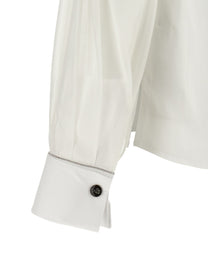 Peserico Stretch Cotton Shirt White