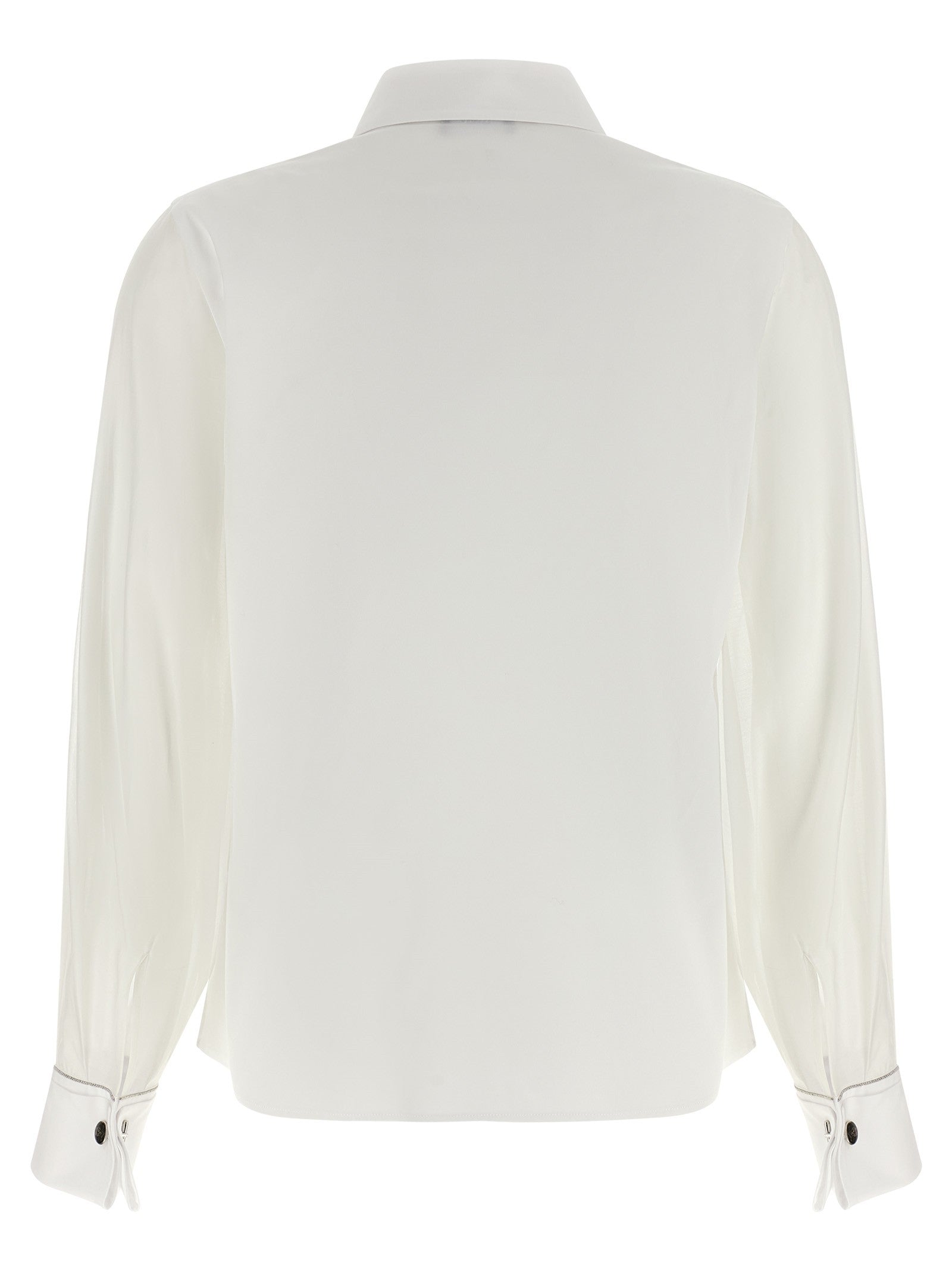 Peserico Stretch Cotton Shirt White