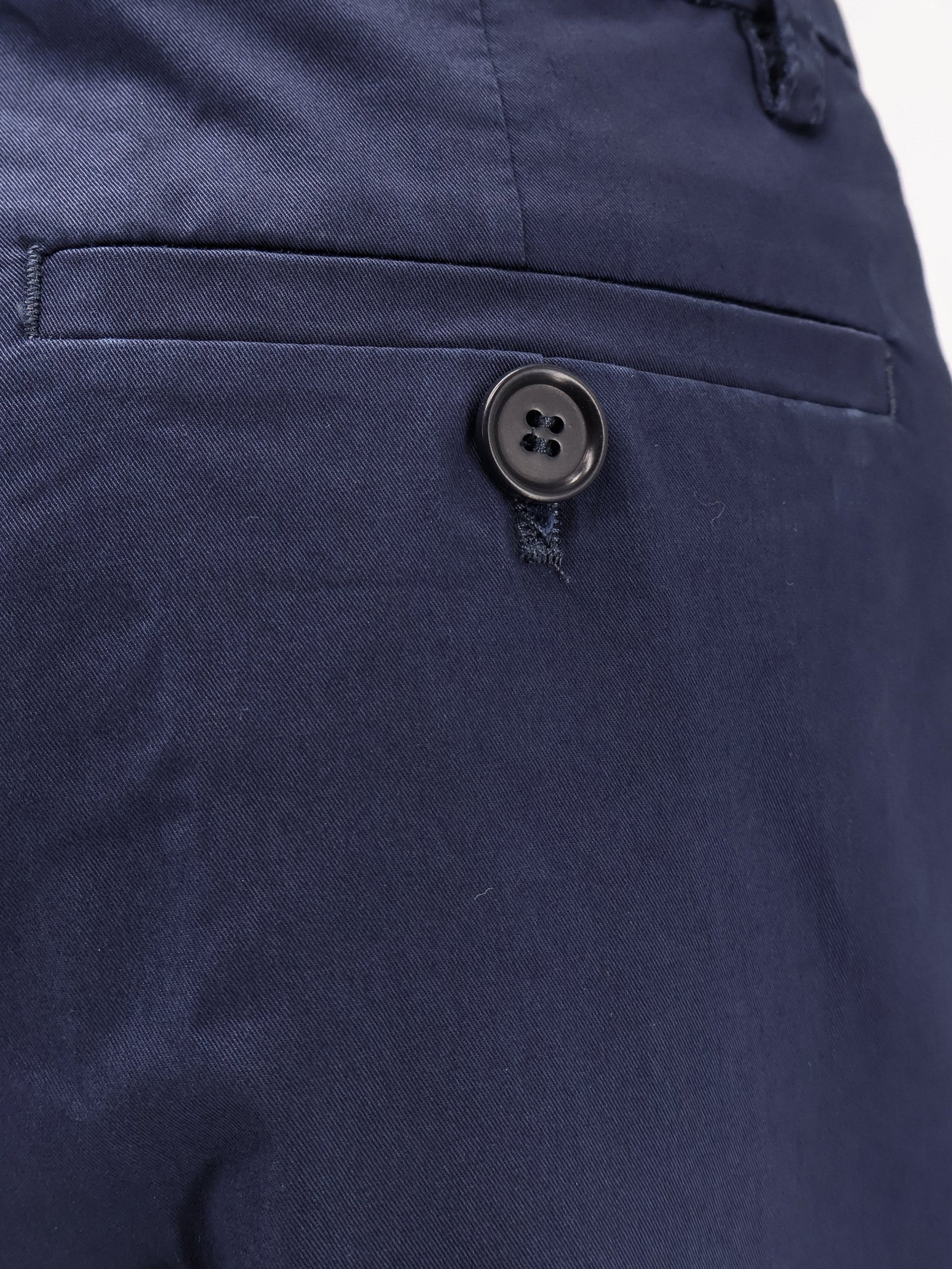 ASPESI Women's Stretch Cotton Trousers Blue