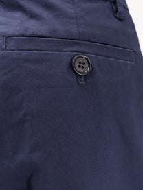 ASPESI Women's Stretch Cotton Trousers Blue