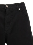 Dolce&amp;Gabbana Stretch Denim Bermuda Shorts Black, view 3