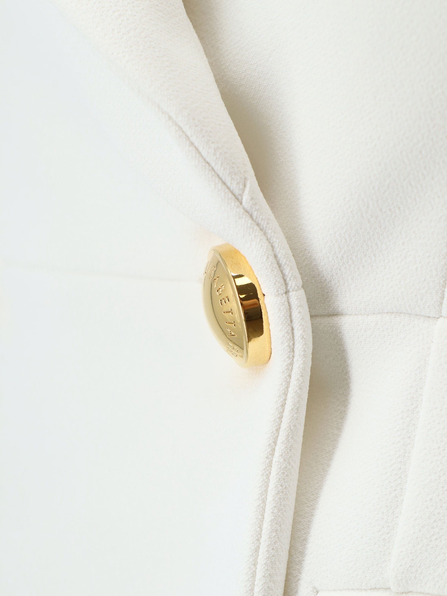 Elisabetta Franchi Women's Stretch Fabric Blazer White