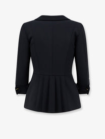 Elisabetta Franchi Women's Stretch Fabric Blazer Black
