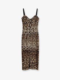 Dolce &amp; Gabbana Women's Stretch Fabric Long Dress Pattern