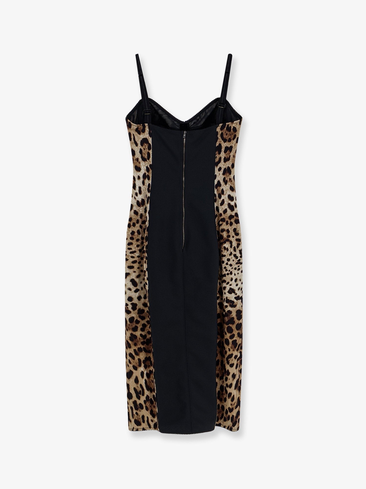 Dolce &amp; Gabbana Women's Stretch Fabric Long Dress Pattern
