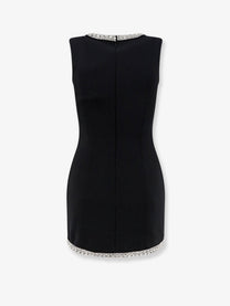 Retrofete Women's Stretch Fabric Mini Dress Black