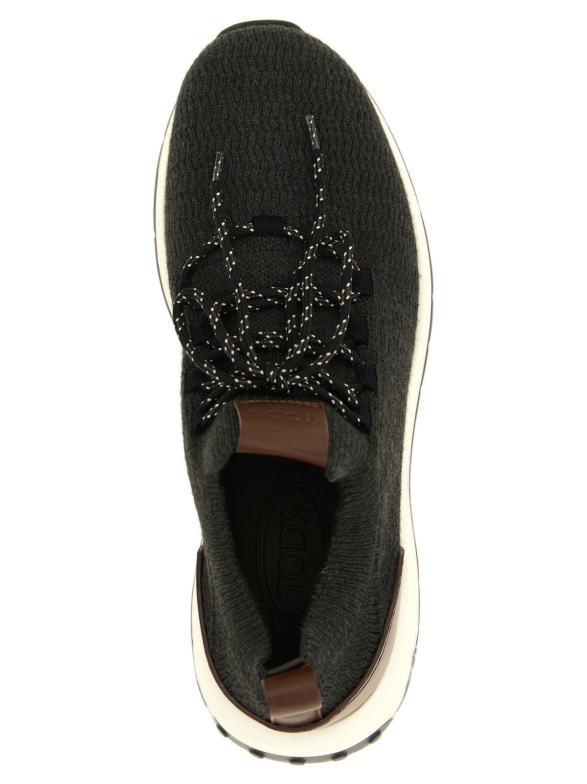 Tod's Stretch Fabric Sneakers Grey
